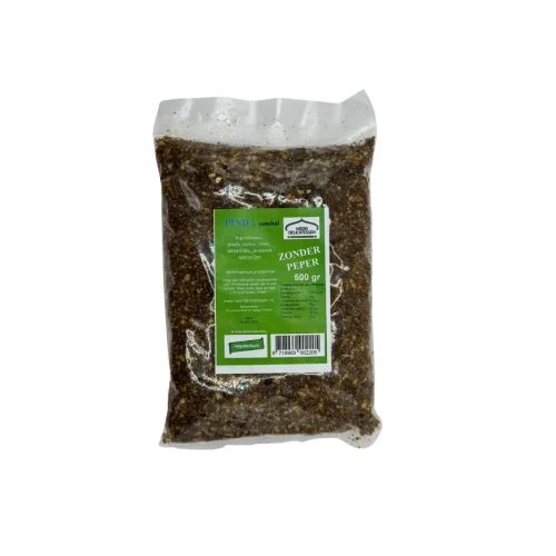 Pinda Sambal zonder peper 500g